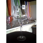 20“ Tall Wine Glass Vase